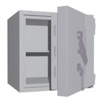 Wertheim  EWS - KB 1600  nagy biztonságú páncélszekrény passzív zárral