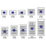 Format Wega fali páncélszekrény - 10-260