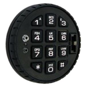   Tecnosicurezza - FÉMHÁZAS forgatható billentyűzet elektronikus számzárakhoz