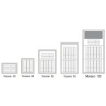 Comsafe – Toscana 50 irodai páncélszekrény 