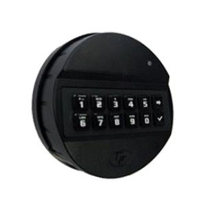   Tecnosicurezza - ABS fekete billentyűzet elektronikus számzárakhoz