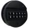   Tecnosicurezza - ABS fekete billentyűzet elektronikus számzárakhoz