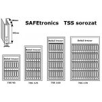 SAFEtronics - TSS 125 M irodai páncélszekrény
